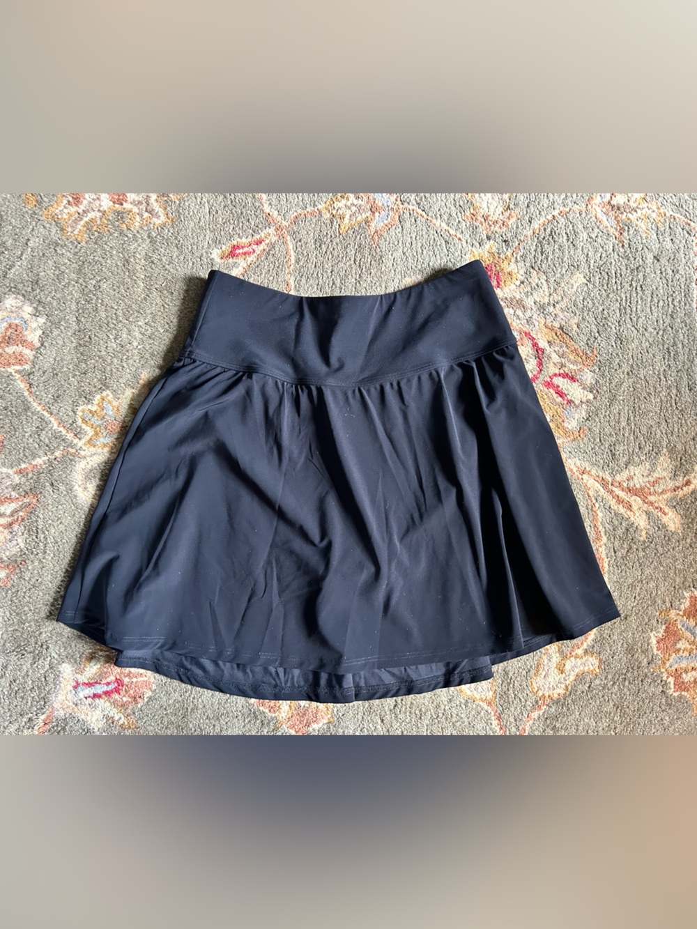 L.L. Bean Women's Black Performance Skirt liner size 10